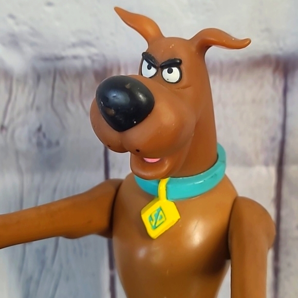 Vintage Y2K Hanna-Barbera Scooby-Doo  Zombie Scooby Poseable Action Figure Toy - Picture 7 of 17